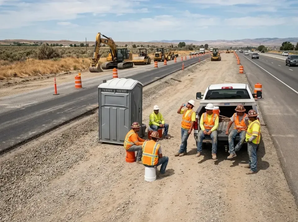 highway-road-construction-crew-007 — frequently asked questions, Porta Potty and Restroom Rentals in Lyons, GA